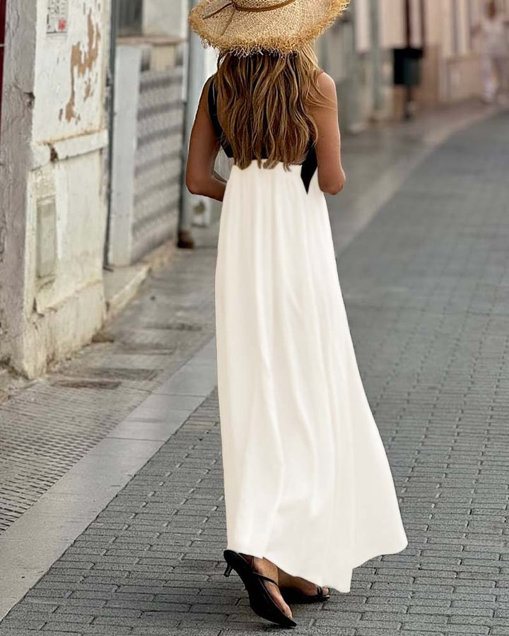 Elara Cross Neck Dress