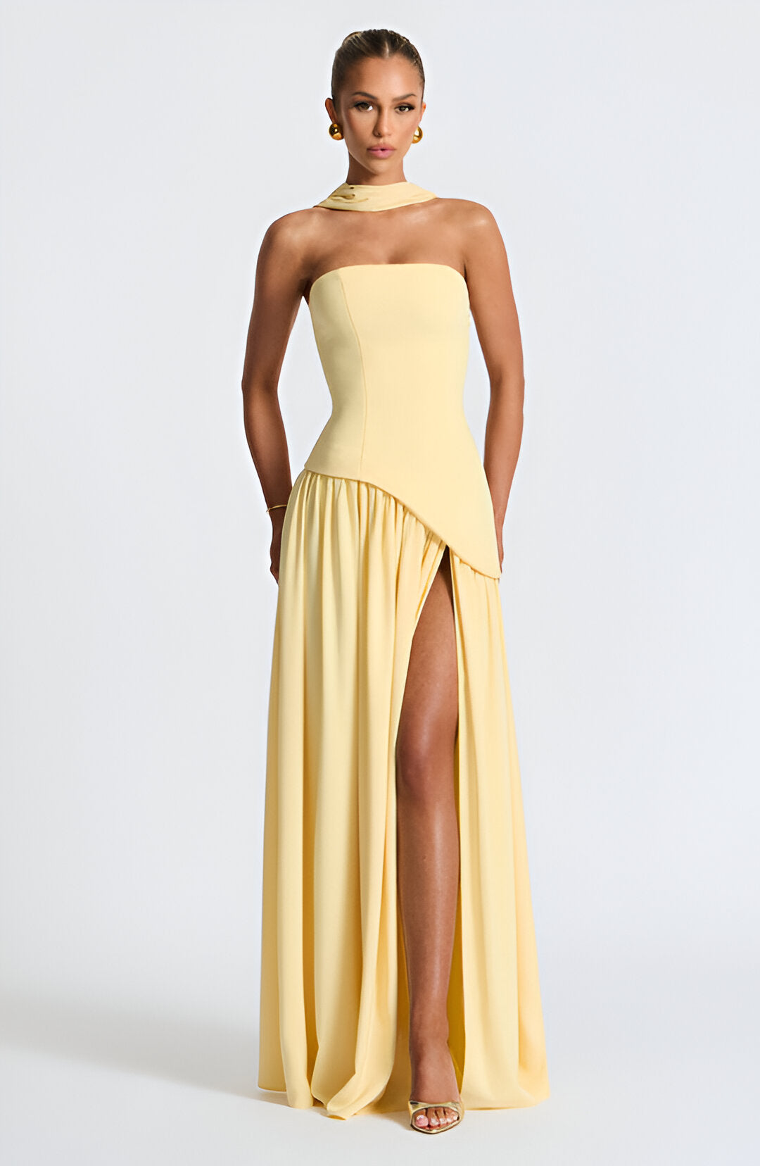 Aeris Strapless Maxi Dress