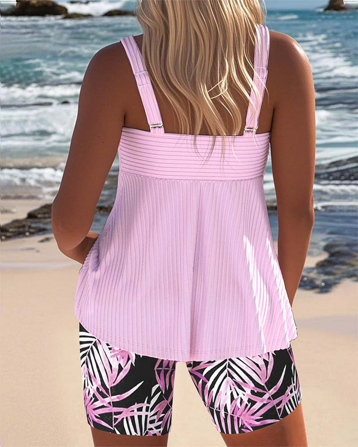 Catherine Colourful Tankini Set