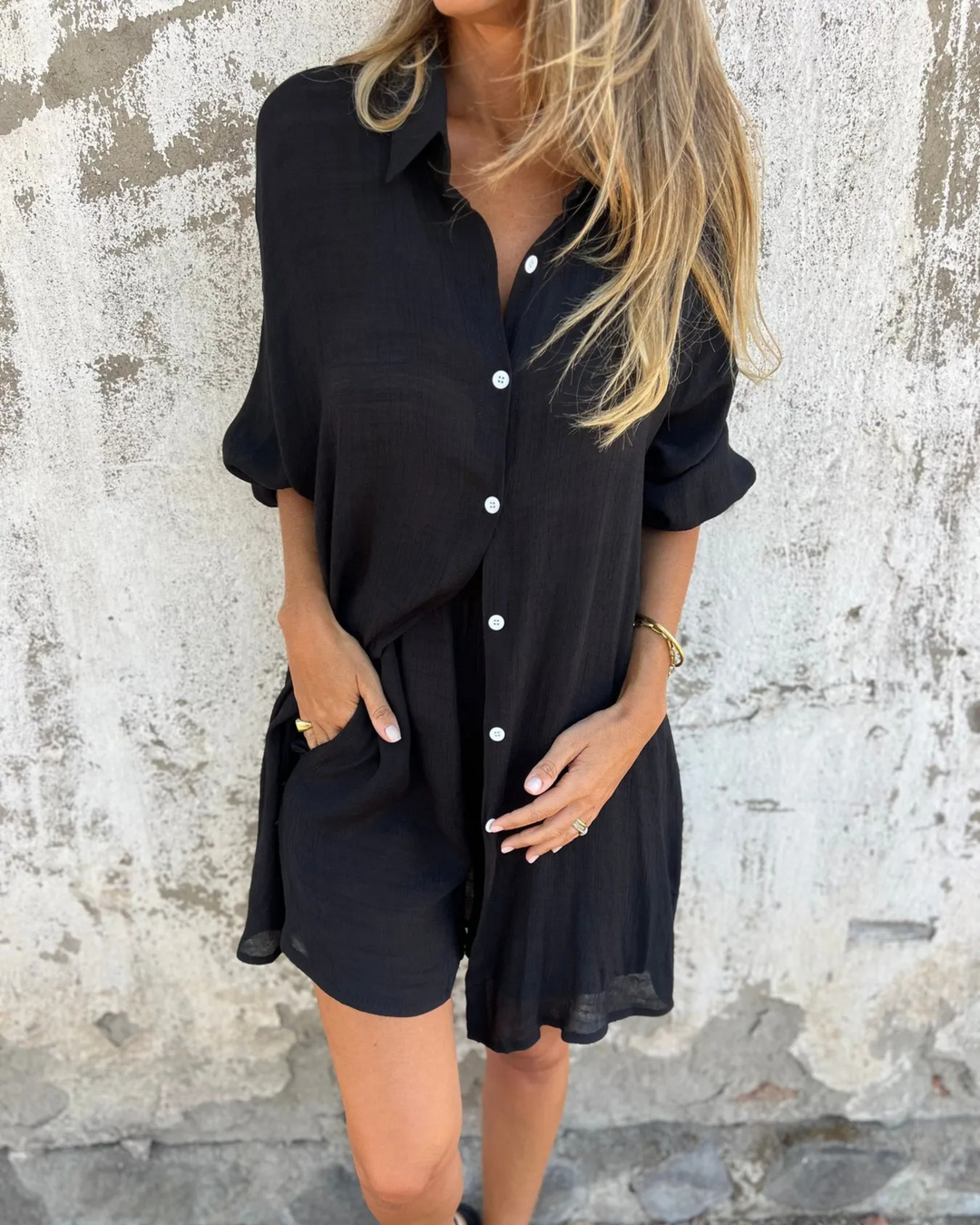 Noosa Casual Shirt & Shorts Set