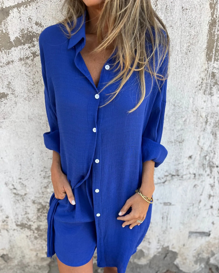 Noosa Casual Shirt & Shorts Set