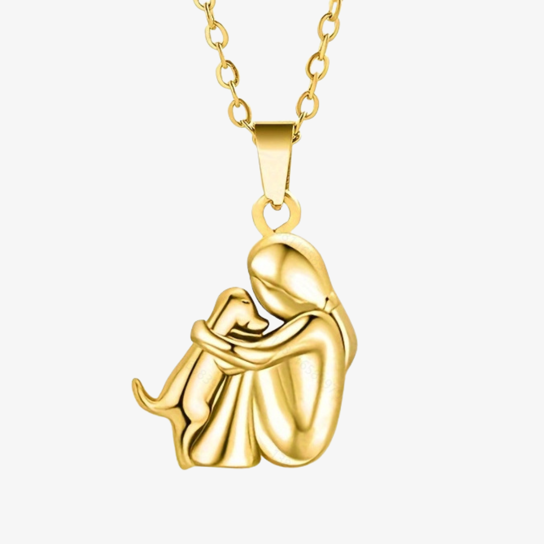 Mila Dog Pendant Necklace