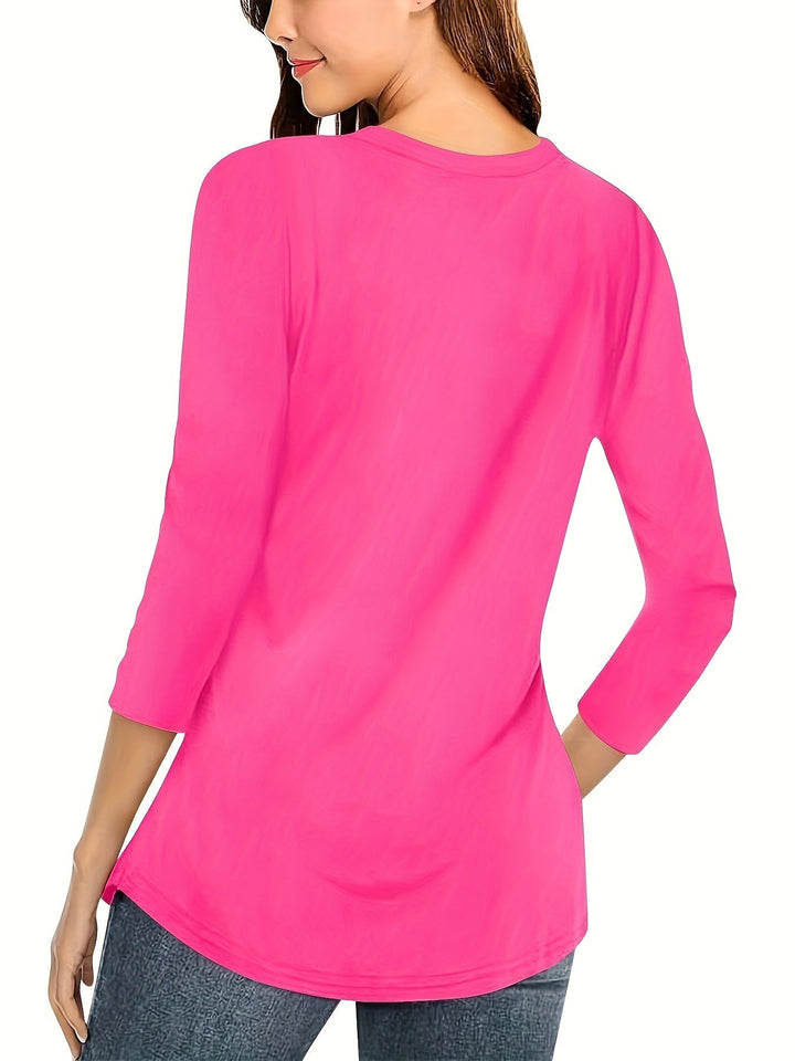 Dakota Classic V-Neck Top