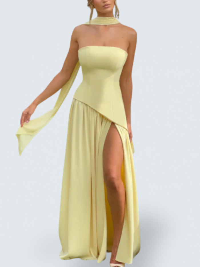 Aeris Strapless Maxi Dress