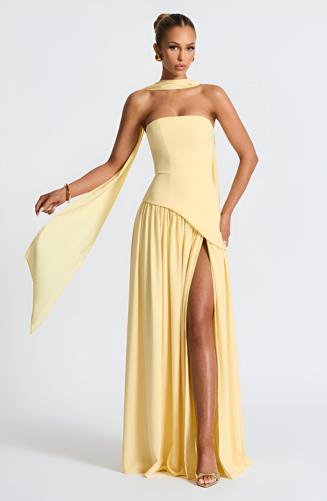 Aeris Strapless Maxi Dress