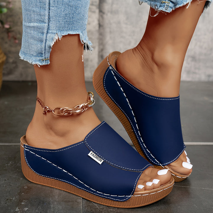 Orthocomfort™ | sandaal met 6cm comfortzool