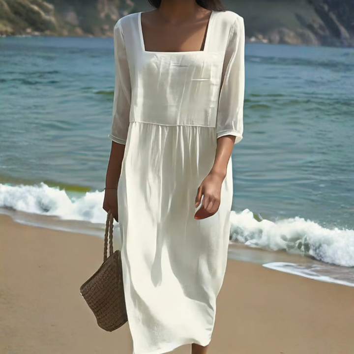 Mara Linen Dress