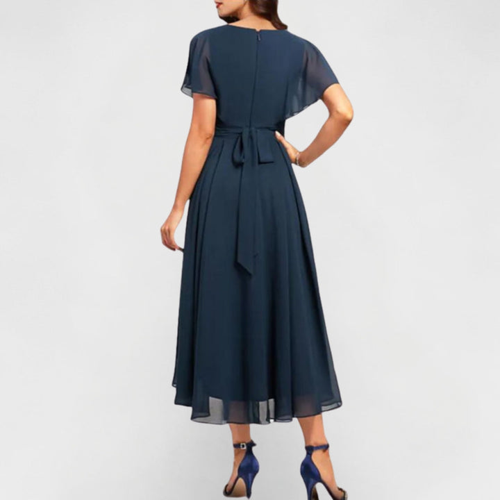 Catalina Flowing V-Neck Maxi Dress