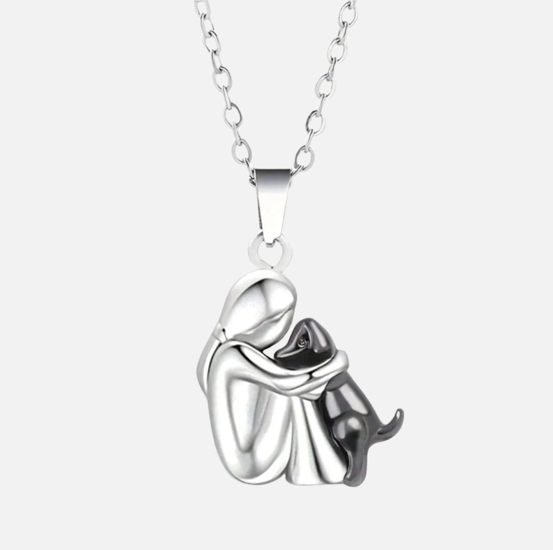 Mila Dog Pendant Necklace