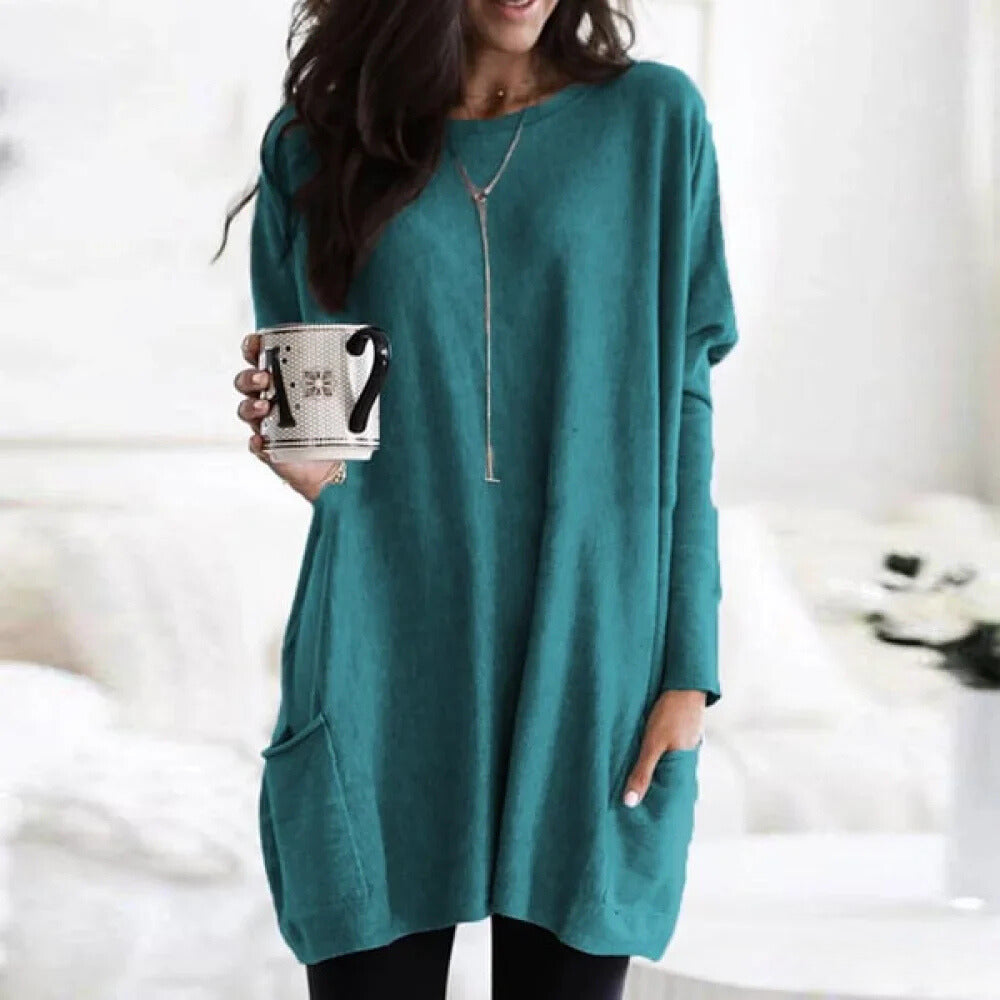 Aurora Casual Top with Pocket
