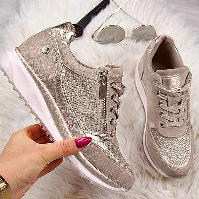 Charlotte Zip-Up Orthopaedic Sneakers