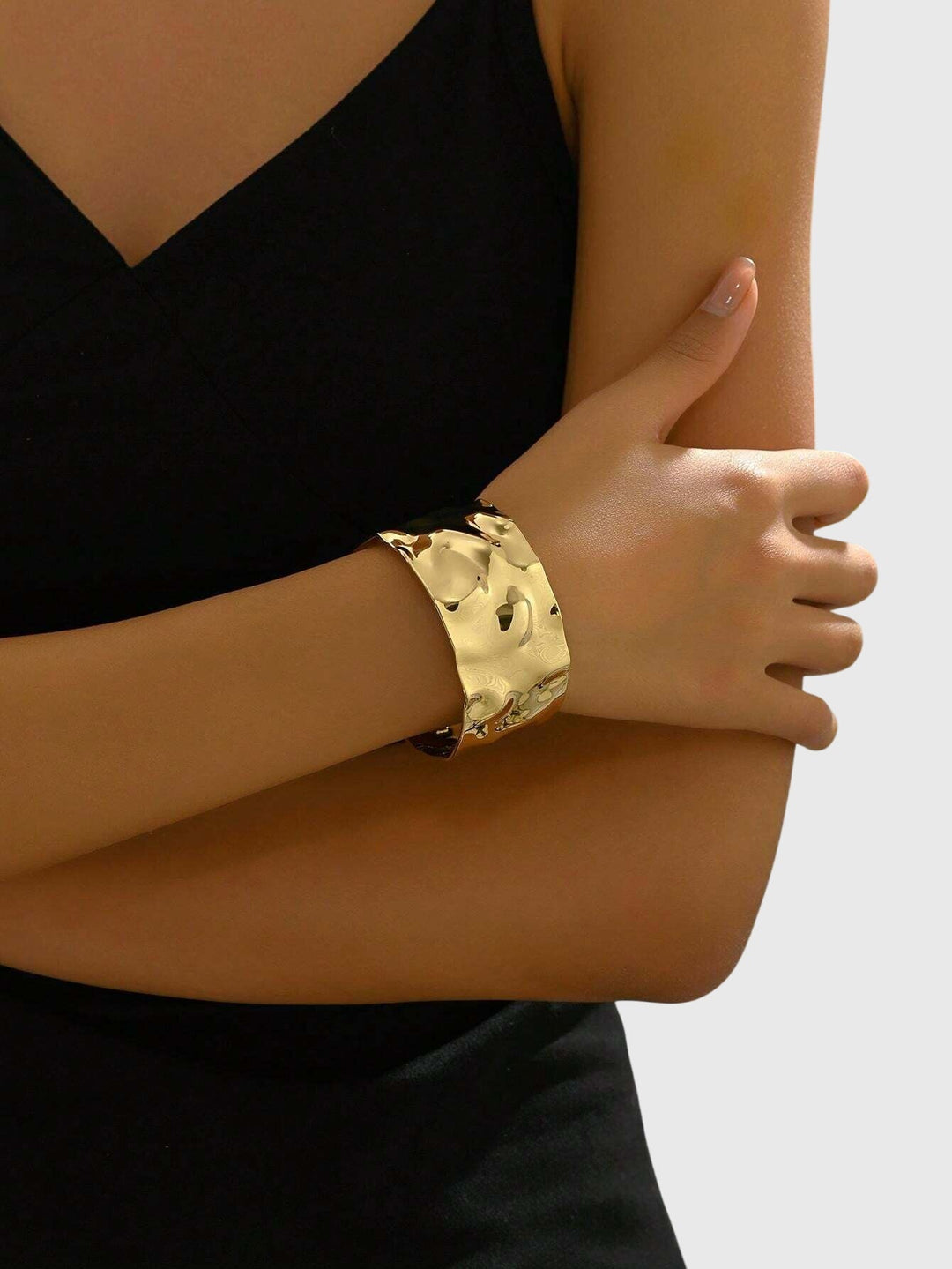 Audrey Hammered Bracelet