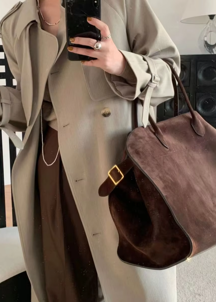 Seraphina Suede Shoulder Bag BB