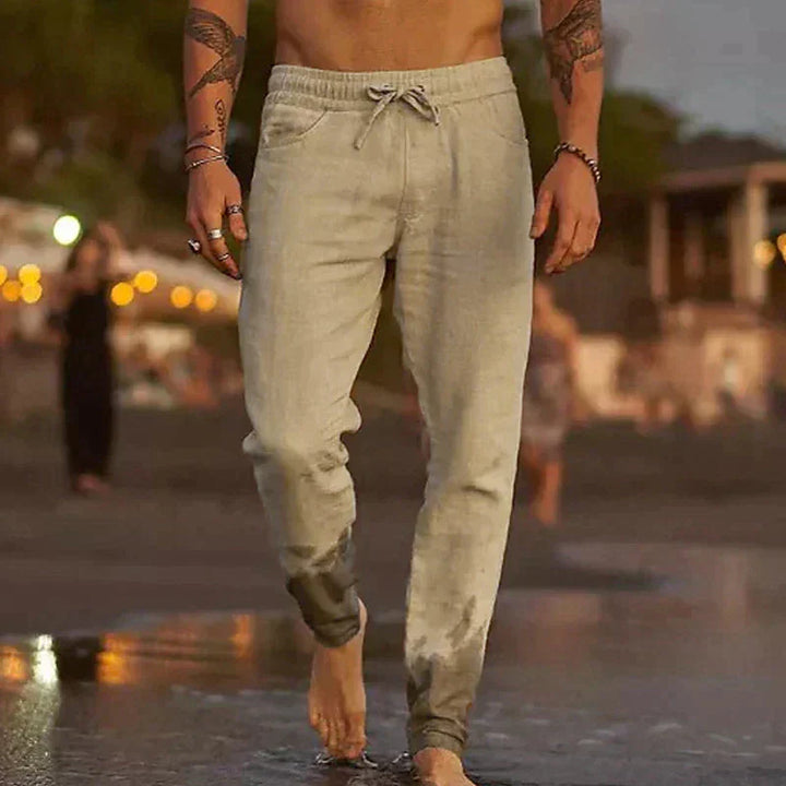 Luca Slim-Fit Casual Trousers