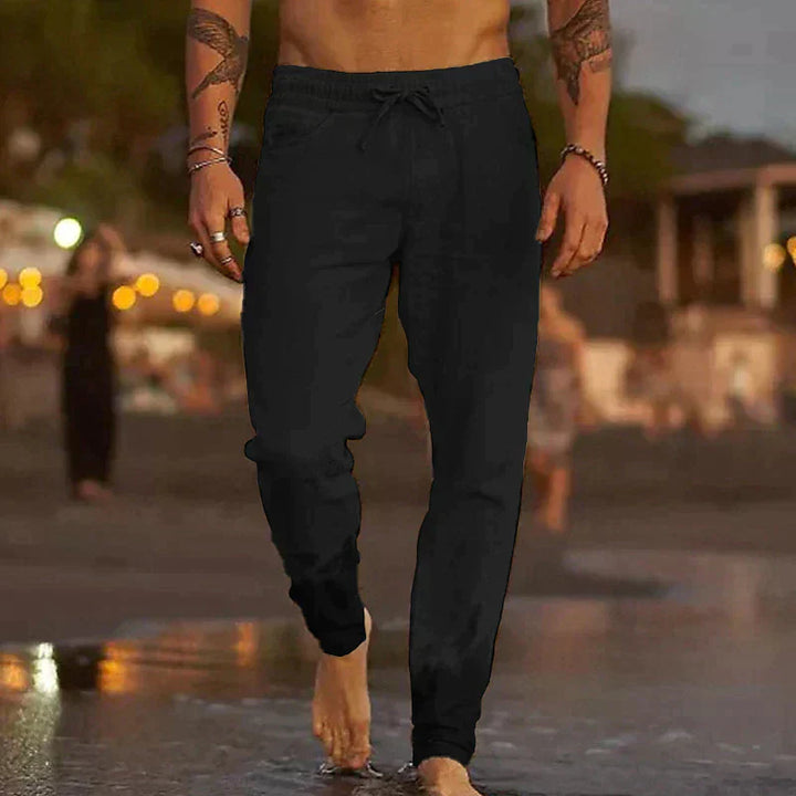 Luca Slim-Fit Casual Trousers