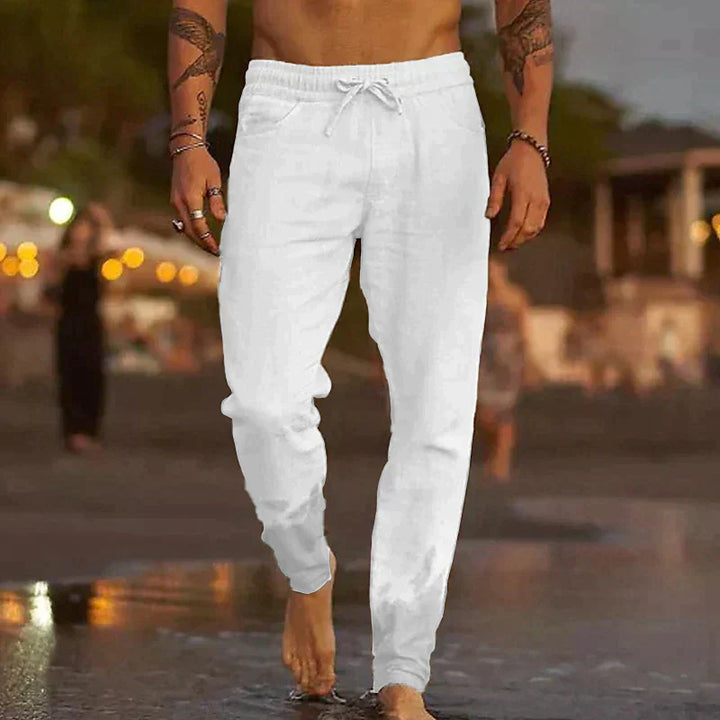 Luca Slim-Fit Casual Trousers