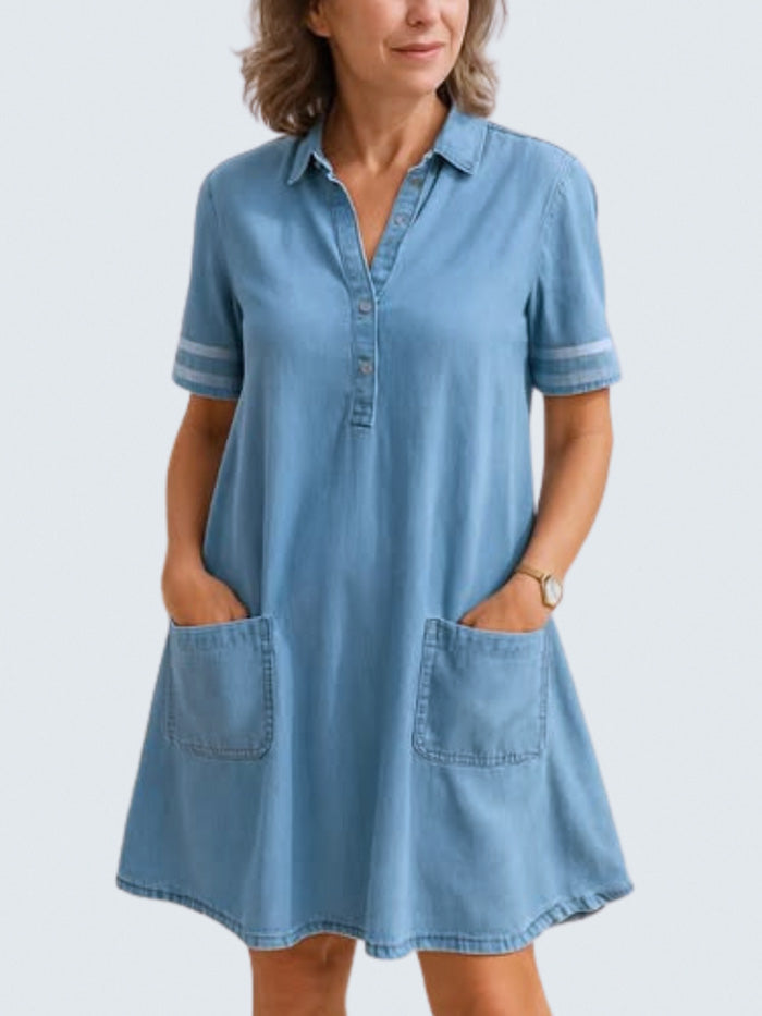Indigo Denim Dress