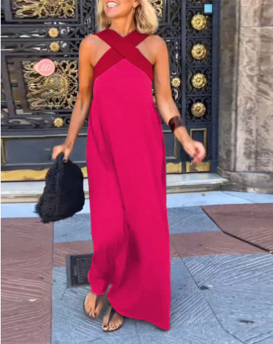 Grace Dress with Crossed Cut