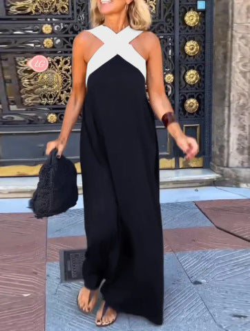 Grace Dress with Crossed Cut