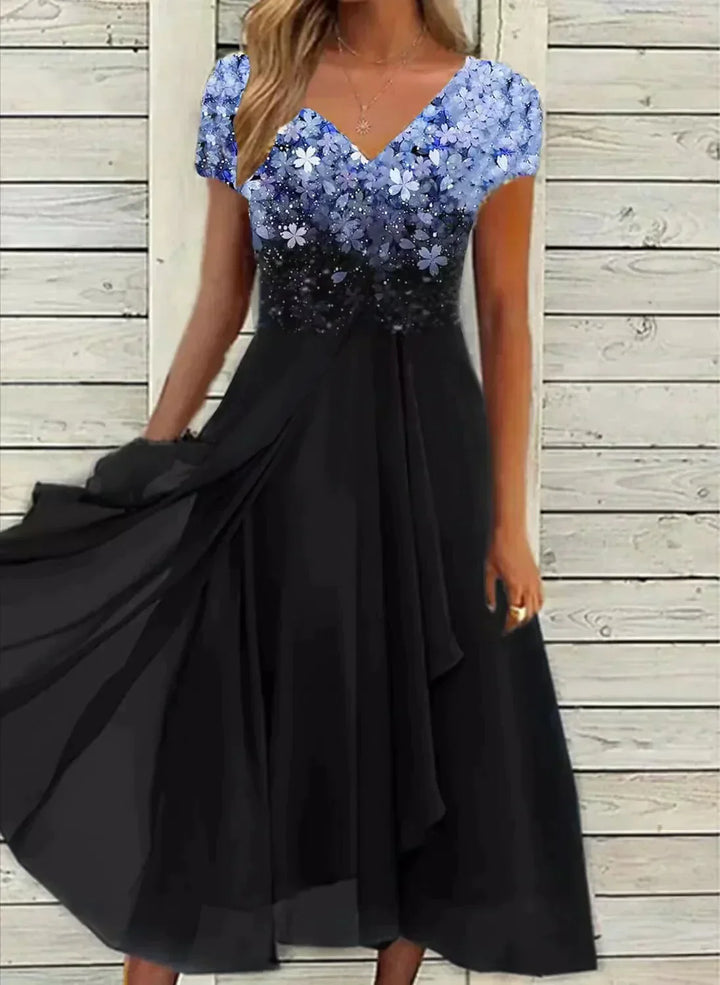 Elara Elegant Midi Dress