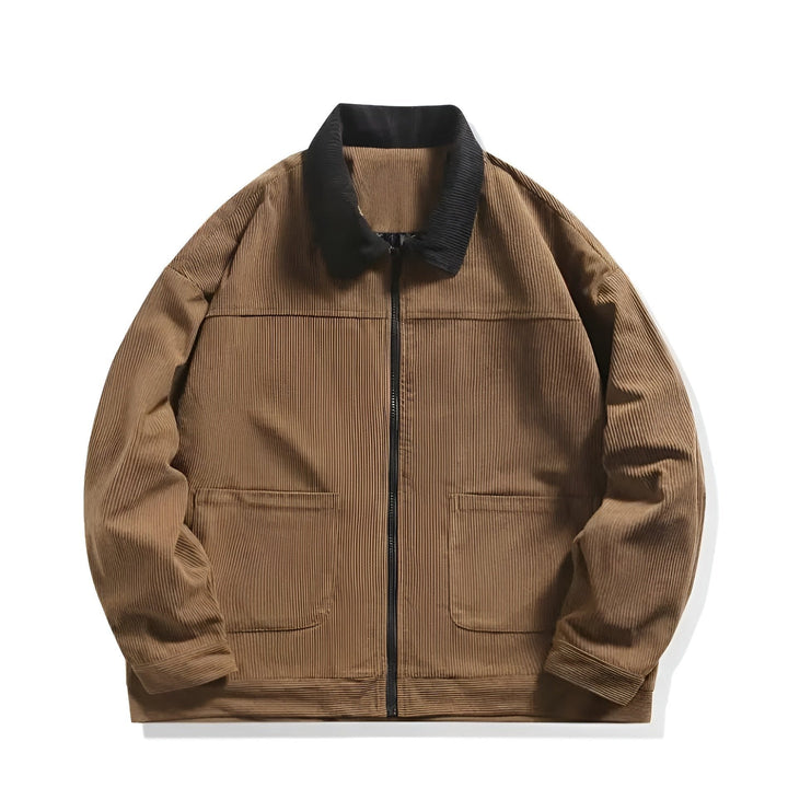 Kit Corduroy Colour Block Jacket