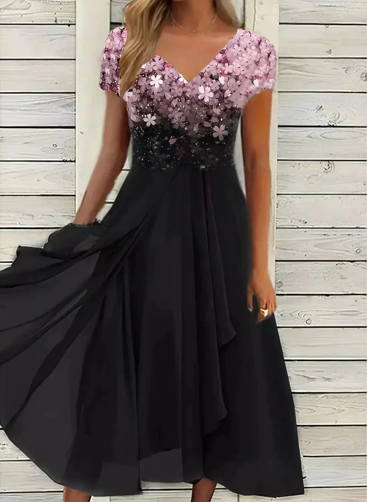Elara Elegant Midi Dress