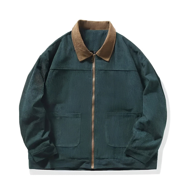 Kit Corduroy Colour Block Jacket