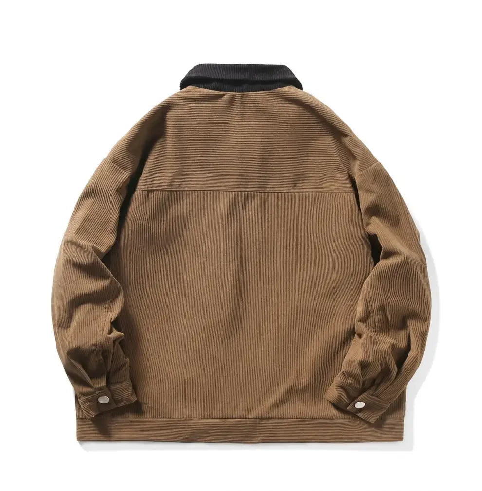 Kit Corduroy Colour Block Jacket