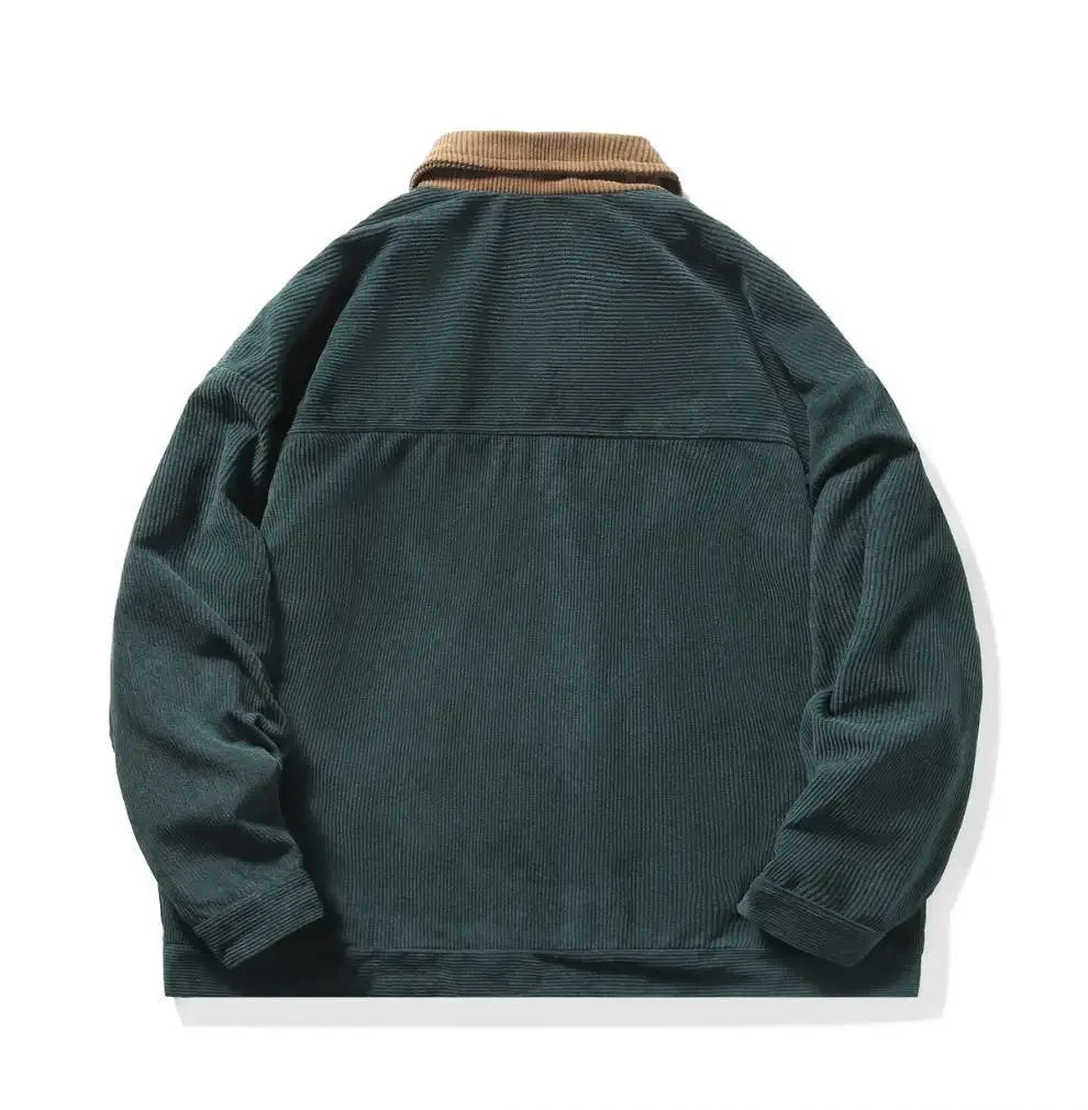 Kit Corduroy Colour Block Jacket