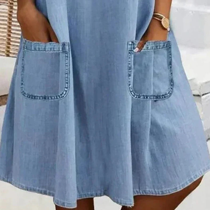 Indigo Denim Dress