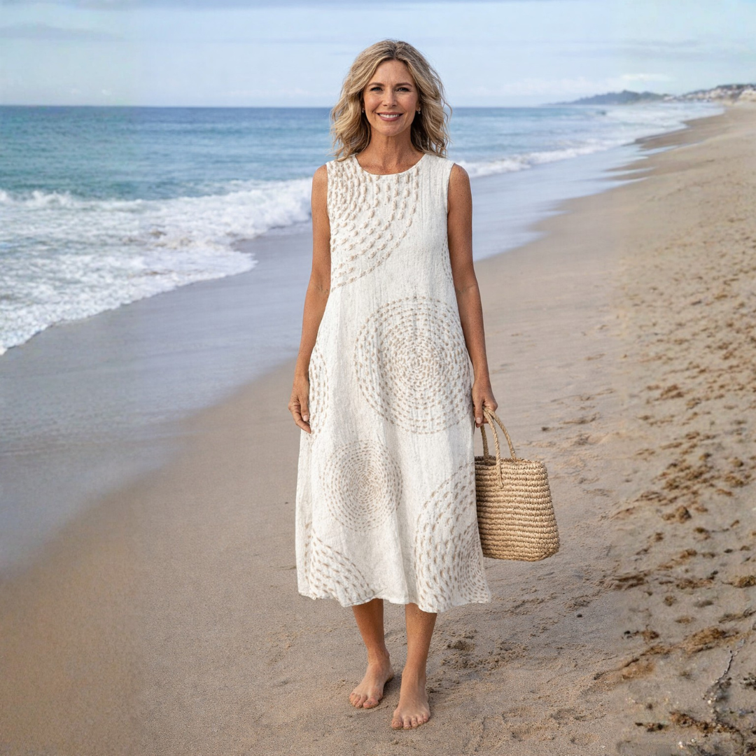 Luna Retro Casual Dress