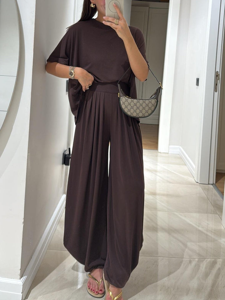 Sofia Casual Wide Leg Set