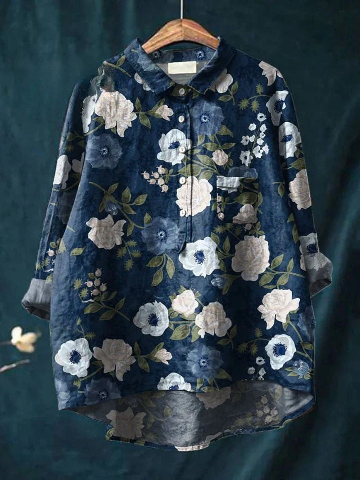 Woman's Unique Artistic Print Shirt