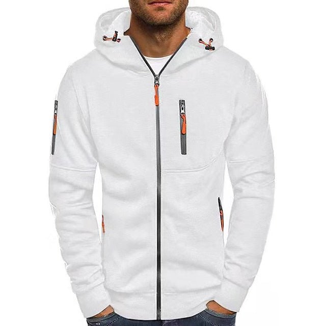 Caden Hooded Zip-Up Jacket