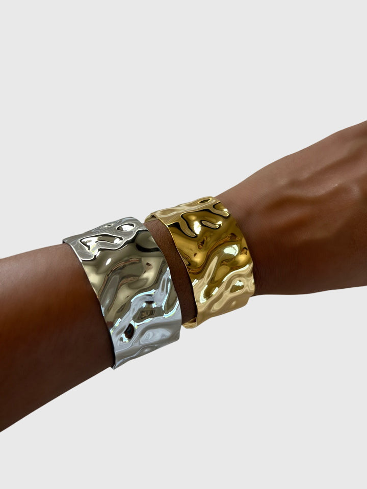 Audrey Hammered Bracelet