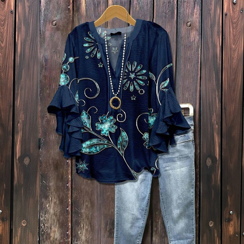 Party Confident Blouse - Loose Fit