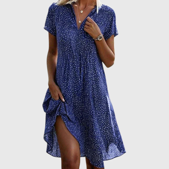 Ivy Short Sleeve Midi Dress