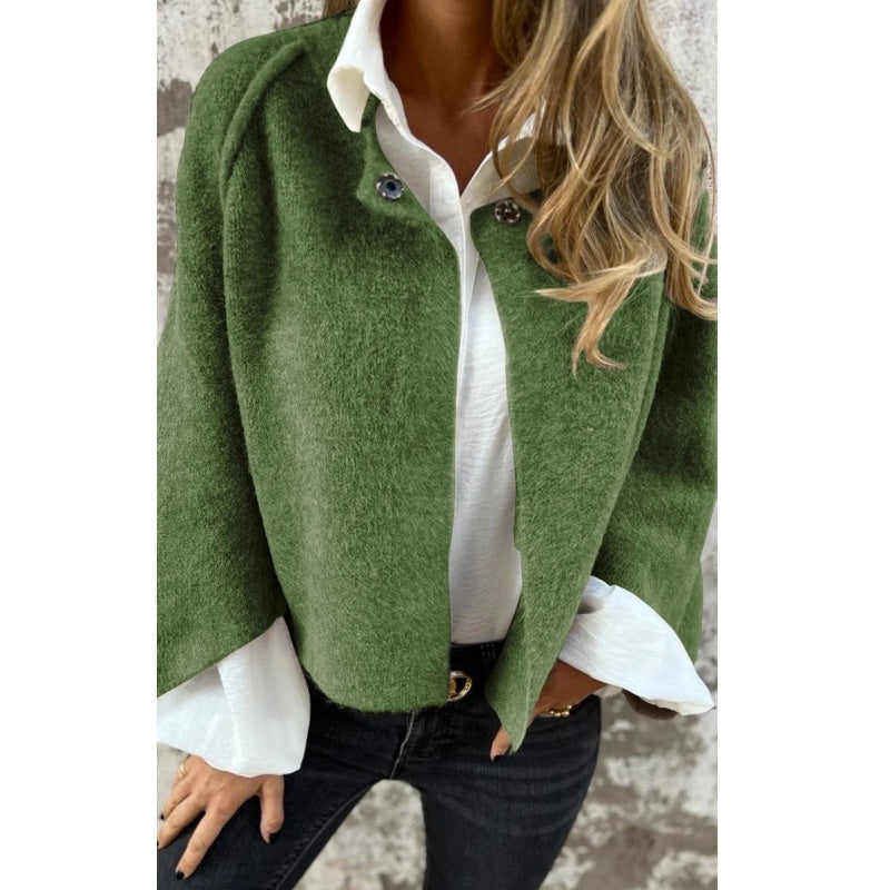 Elise Short jacket with chic flared sleeves