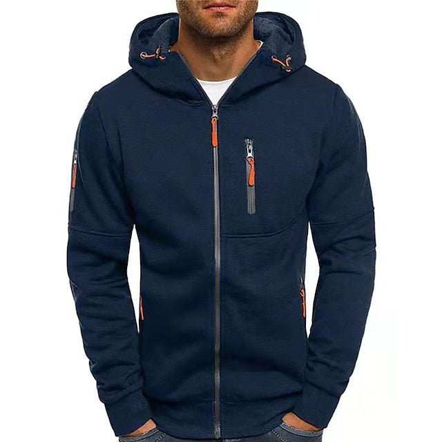 Caden Hooded Zip-Up Jacket
